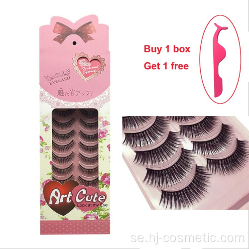 2019 Ny False Eyelash Private Label Packaging Fake Eyelash 10 Par